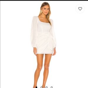Revolve Ethan Dress in White (XS)